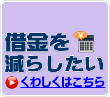 借金を少なくしたい